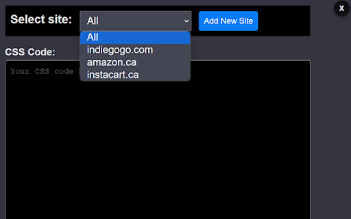 WebCustomizer  from Chrome web store to be run with OffiDocs Chromium online
