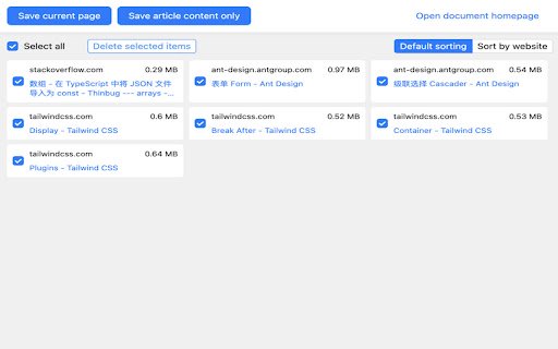 web document  from Chrome web store to be run with OffiDocs Chromium online