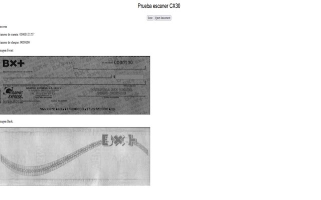 Web Escáner CX30  from Chrome web store to be run with OffiDocs Chromium online