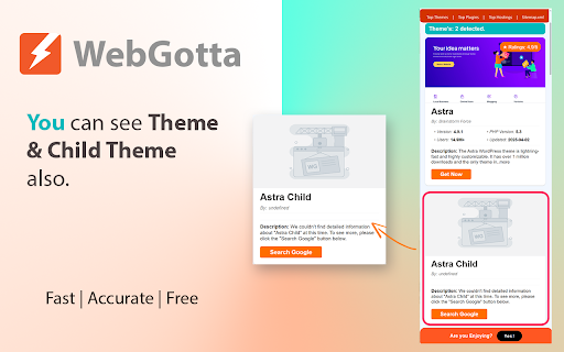 WebGotta: WordPress Theme  Plugin Detector  from Chrome web store to be run with OffiDocs Chromium online