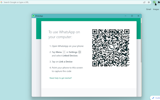 Web Messenger 2.0  from Chrome web store to be run with OffiDocs Chromium online