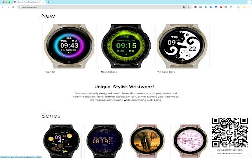 Web Page QR Code Generator  from Chrome web store to be run with OffiDocs Chromium online