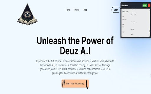 Webpage to Markdown Overlay  from Chrome web store to be run with OffiDocs Chromium online