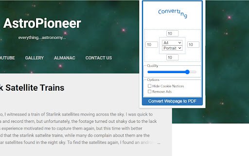 Webpage to PDF from Chrome web store to be run with OffiDocs Chromium online Webpage to PDF from Chrome web store to be run with OffiDocs Chromium online