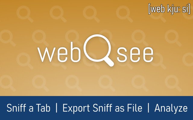 webQsee Web Sniffer Recorder จาก Chrome เว็บสโตร์ที่จะรันด้วย OffiDocs Chromium ทางออนไลน์