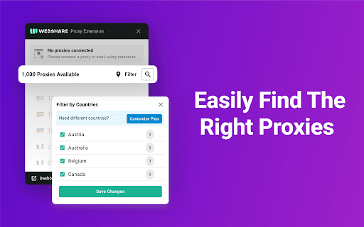 Webshare Proxy Extension  from Chrome web store to be run with OffiDocs Chromium online