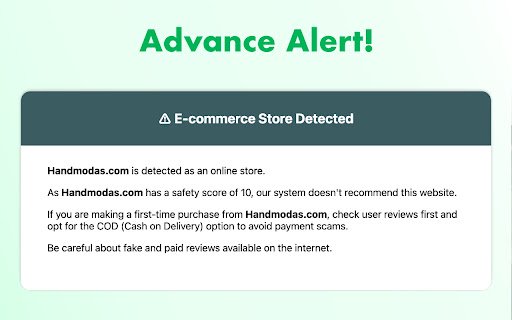 Website Safety Checker  from Chrome web store to be run with OffiDocs Chromium online