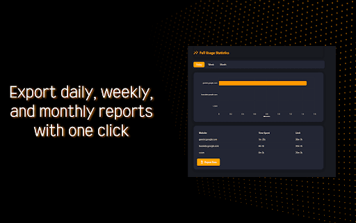 Website Time Manager  from Chrome web store to be run with OffiDocs Chromium online