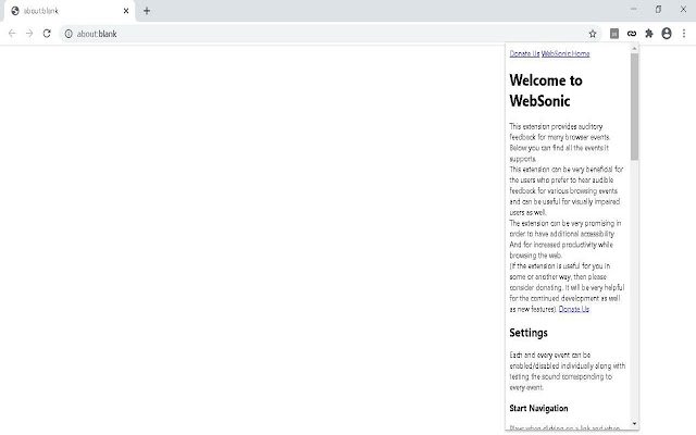 WebSonic  from Chrome web store to be run with OffiDocs Chromium online