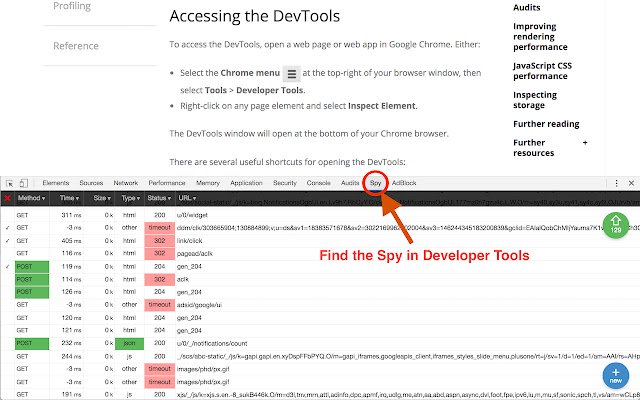 WebSpy: verken en test de website uit de Chrome-webwinkel voor gebruik met OffiDocs Chromium online