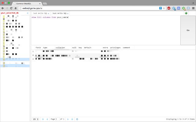 Websql Plus from Chrome web store to be run with OffiDocs Chromium online Websql Plus from Chrome web store to be run with OffiDocs Chromium online