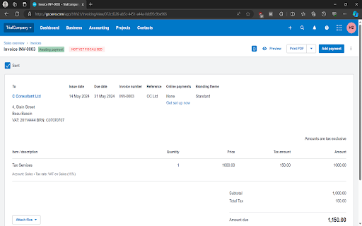 Webtel E Invoice Extension  from Chrome web store to be run with OffiDocs Chromium online