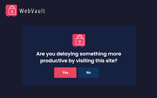 Web Vault  from Chrome web store to be run with OffiDocs Chromium online