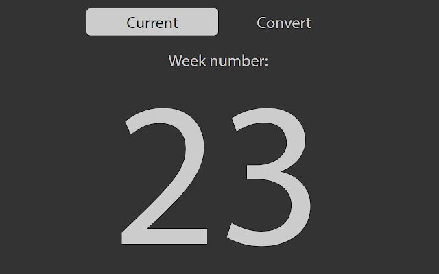 Sambungan nombor minggu daripada kedai web Chrome untuk dijalankan dengan OffiDocs Chromium dalam talian