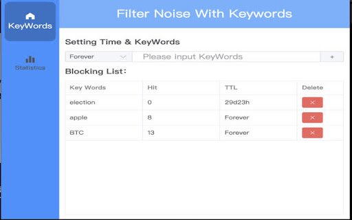 微博weibo屏蔽词  from Chrome web store to be run with OffiDocs Chromium online