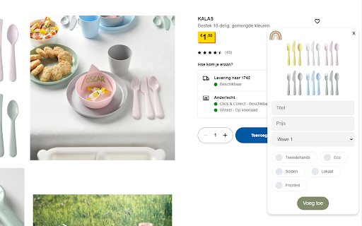 Welkom Baby jouw online babyverhaal  from Chrome web store to be run with OffiDocs Chromium online