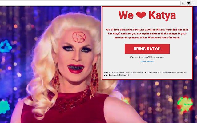 We Love Katya mula sa Chrome web store na tatakbo sa OffiDocs Chromium online