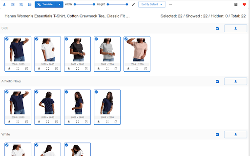 Wendo image downloader  from Chrome web store to be run with OffiDocs Chromium online