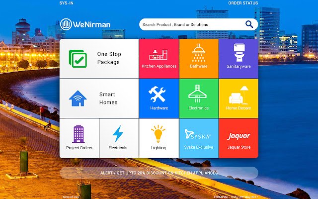 WeNirman Kiosk 1.0 (Beta) từ cửa hàng Chrome trực tuyến sẽ được chạy với OffiDocs Chromium trực tuyến