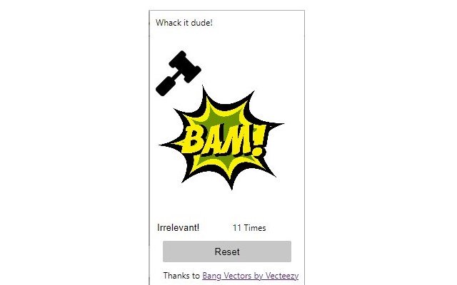 Whack a Word  from Chrome web store to be run with OffiDocs Chromium online
