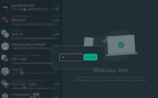 WhatsApp Non Contact Chat  from Chrome web store to be run with OffiDocs Chromium online