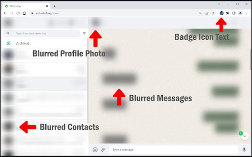 WhatsApp Privacy Cloak of Invisibility 2.0  from Chrome web store to be run with OffiDocs Chromium online