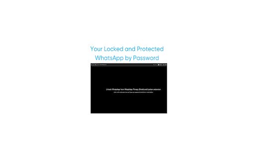 WhatsApp Privacy Shield and Locker  from Chrome web store to be run with OffiDocs Chromium online