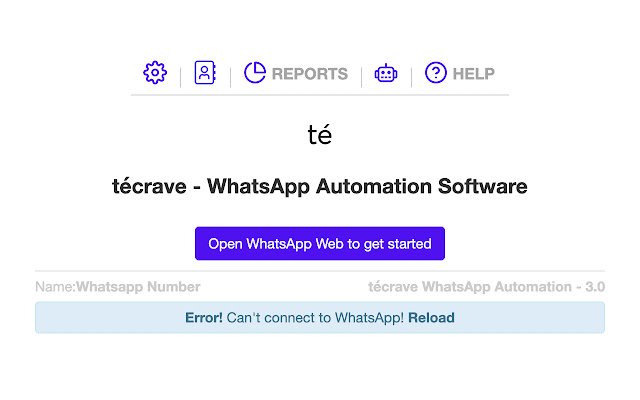 WhatsApp Sender técrave™  from Chrome web store to be run with OffiDocs Chromium online