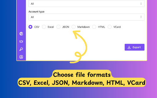 WhatsContact WA Contacts Extractor  Exporter  from Chrome web store to be run with OffiDocs Chromium online