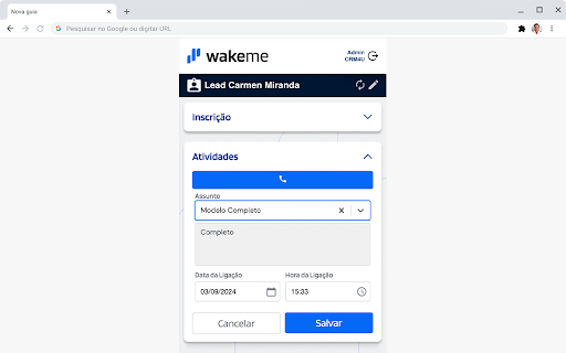 WhatsCRM Educacional  from Chrome web store to be run with OffiDocs Chromium online