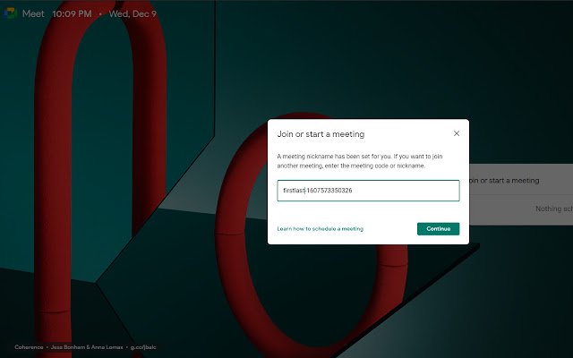 Whats in a Name? For Google Meet  from Chrome web store to be run with OffiDocs Chromium online
