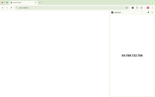 WhatsIP  from Chrome web store to be run with OffiDocs Chromium online