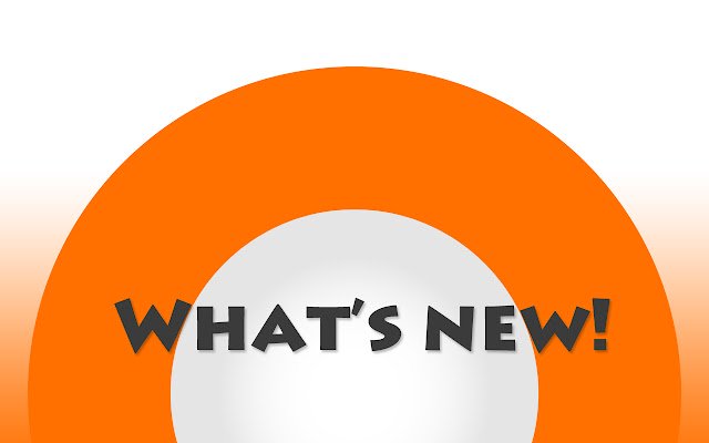 Whats new!  from Chrome web store to be run with OffiDocs Chromium online