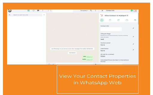 WhatsWey  from Chrome web store to be run with OffiDocs Chromium online