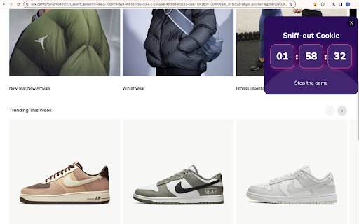 Where is Cookie?  from Chrome web store to be run with OffiDocs Chromium online