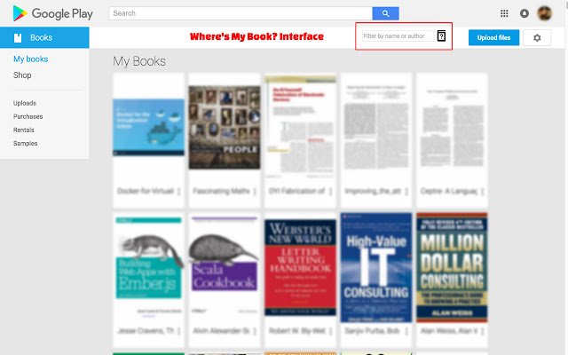 หนังสือของฉันอยู่ที่ไหน จาก Chrome เว็บสโตร์เพื่อใช้งานกับ OffiDocs Chromium ทางออนไลน์