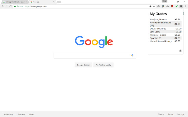Whipplehill Grade Checker  from Chrome web store to be run with OffiDocs Chromium online
