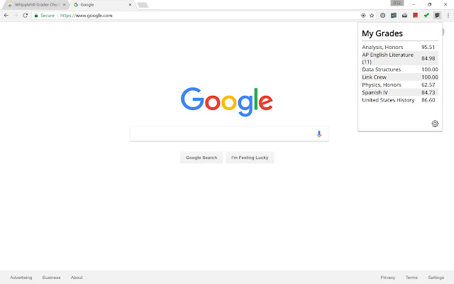 Whipplehill Grade Checker  from Chrome web store to be run with OffiDocs Chromium online