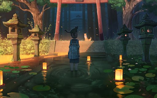 Whispering Woods Shrine  from Chrome web store to be run with OffiDocs Chromium online