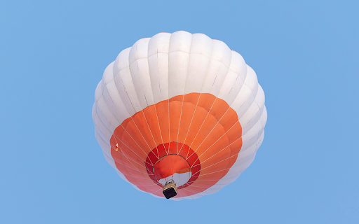 White and Orange Hot Air Balloon from Chrome web store to be run with OffiDocs Chromium online White and Orange Hot Air Balloon from Chrome web store to be run with OffiDocs Chromium online