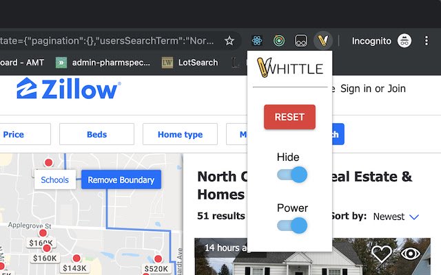 Whittle از فروشگاه وب Chrome با OffiDocs Chromium به صورت آنلاین اجرا می شود