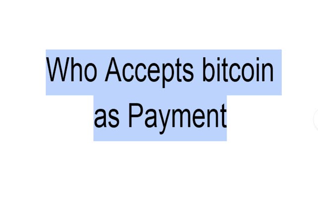 Who Accepts bitcoin from Chrome web store to be running with OffiDocs Chromium online