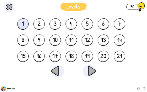 Who Is?Think outside the box to uncover the truth!  from Chrome web store to be run with OffiDocs Chromium online