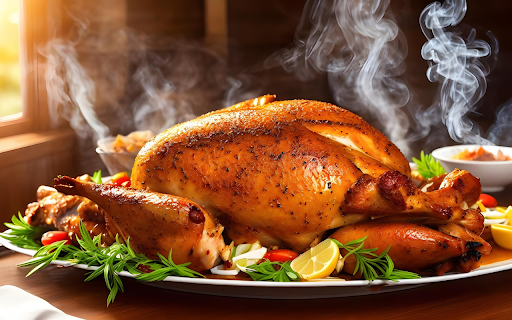 Whole grilled chicken dish  from Chrome web store to be run with OffiDocs Chromium online