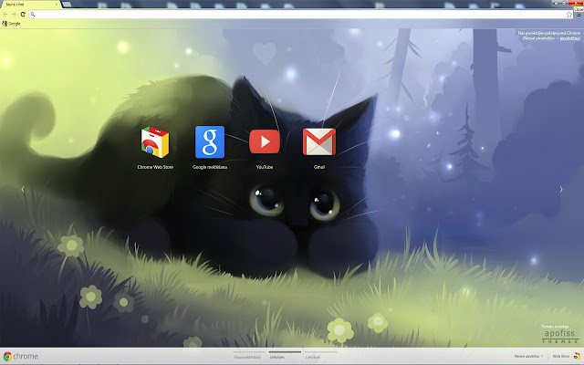 wide awake theme  from Chrome web store to be run with OffiDocs Chromium online