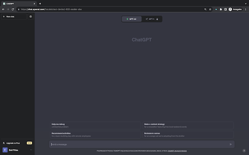 Wide GPT  from Chrome web store to be run with OffiDocs Chromium online