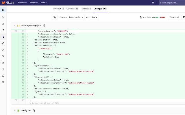 Wide View GitLab  from Chrome web store to be run with OffiDocs Chromium online
