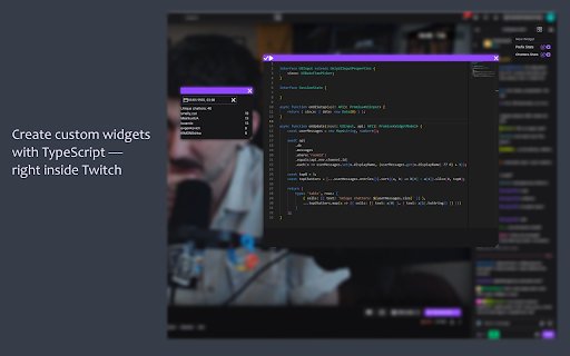 Widgetron  from Chrome web store to be run with OffiDocs Chromium online