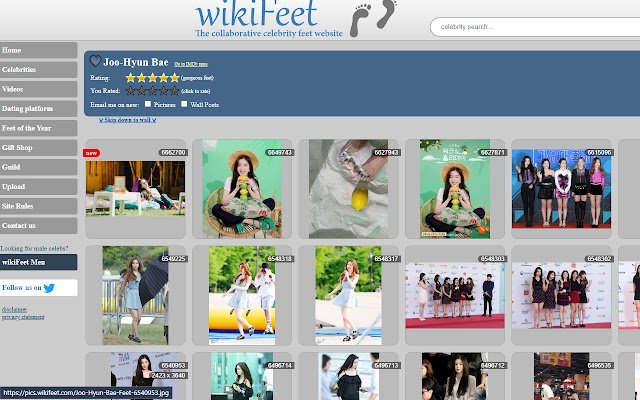 WikifeetForEuropeans aus dem Chrome-Webshop soll mit OffiDocs Chromium online betrieben werden