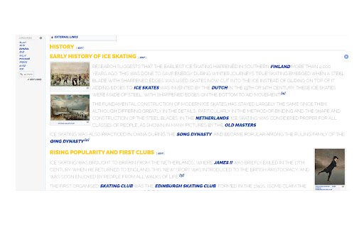 Wiki Learner  from Chrome web store to be run with OffiDocs Chromium online